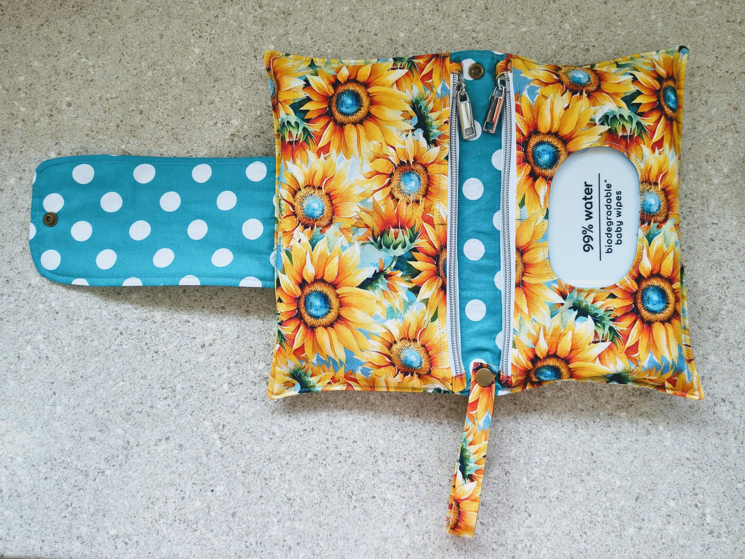 Quilted Nappy Diaper Clutch Sewing Pattern - Image 12