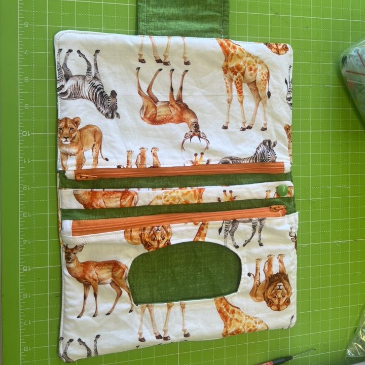 Quilted Nappy Diaper Clutch Sewing Pattern - Image 7