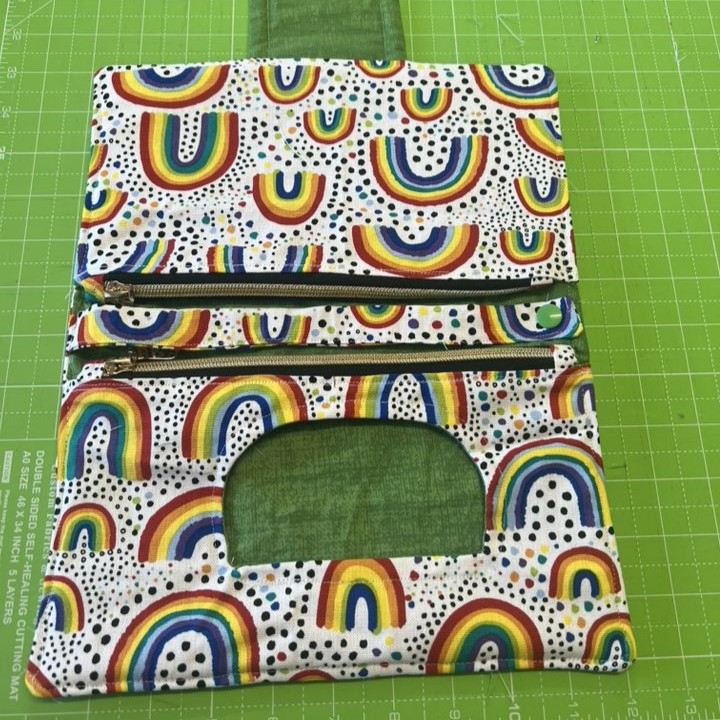 Quilted Nappy Diaper Clutch Sewing Pattern - Image 5