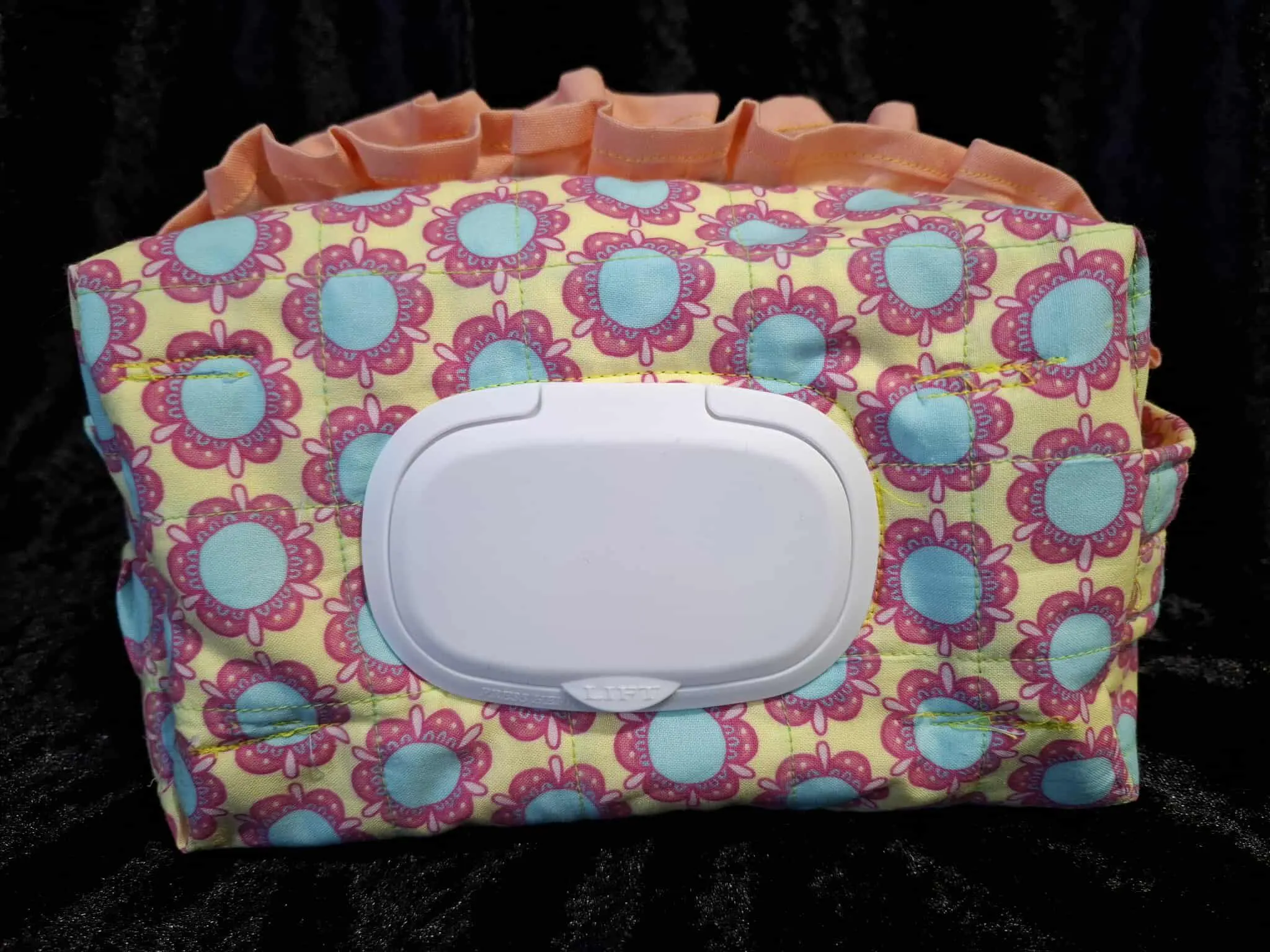 Quilted Boxy Nappy Diaper Pouch Sewing Pattern - Image 7