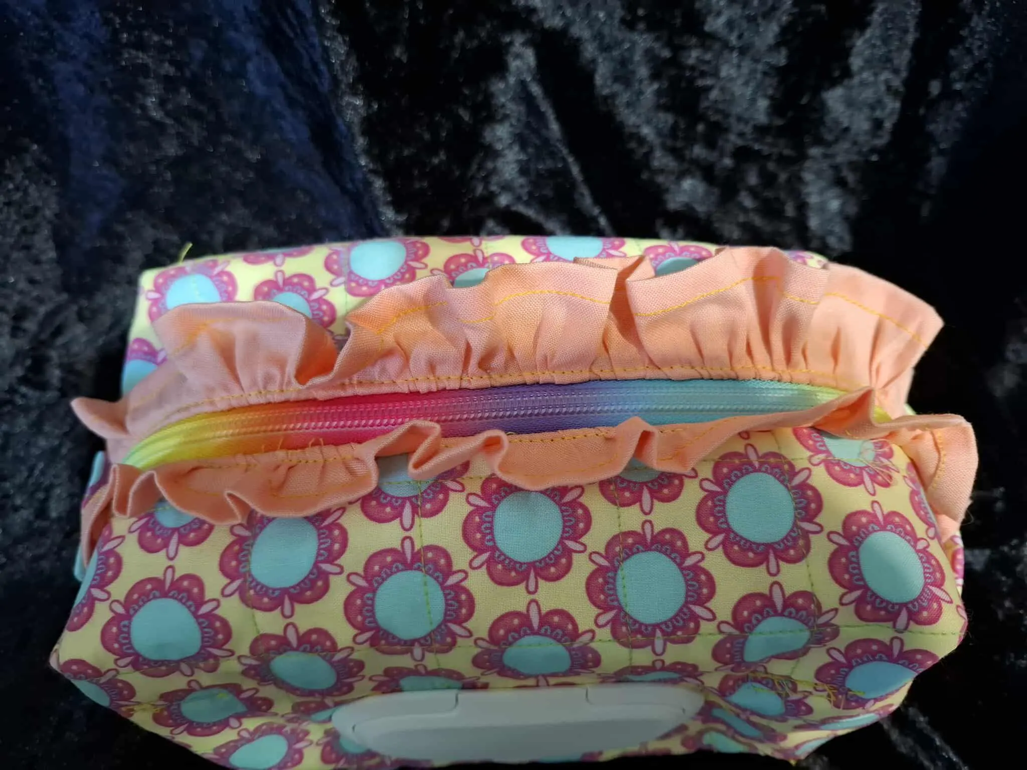 Quilted Boxy Nappy Diaper Pouch Sewing Pattern - Image 6