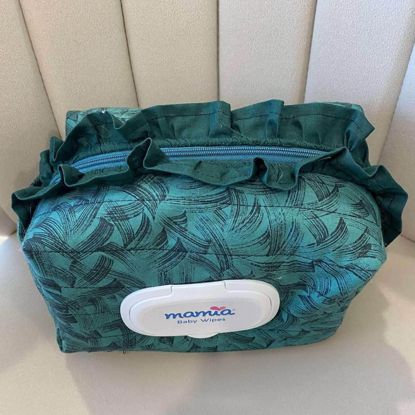 Quilted Boxy Nappy Diaper Pouch Sewing Pattern - Image 5