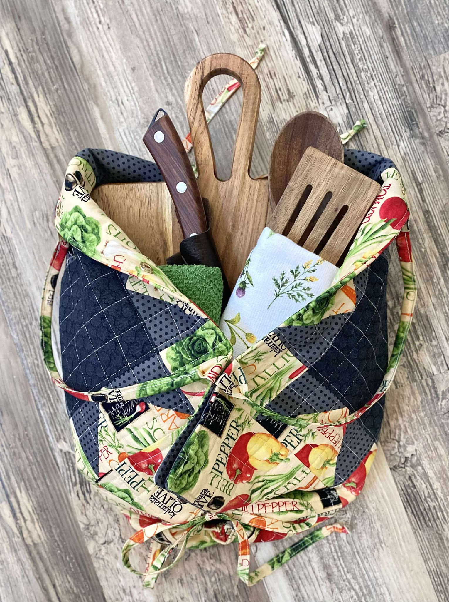 Sawtooth Casserole Carrier Sewing Pattern - Image 4